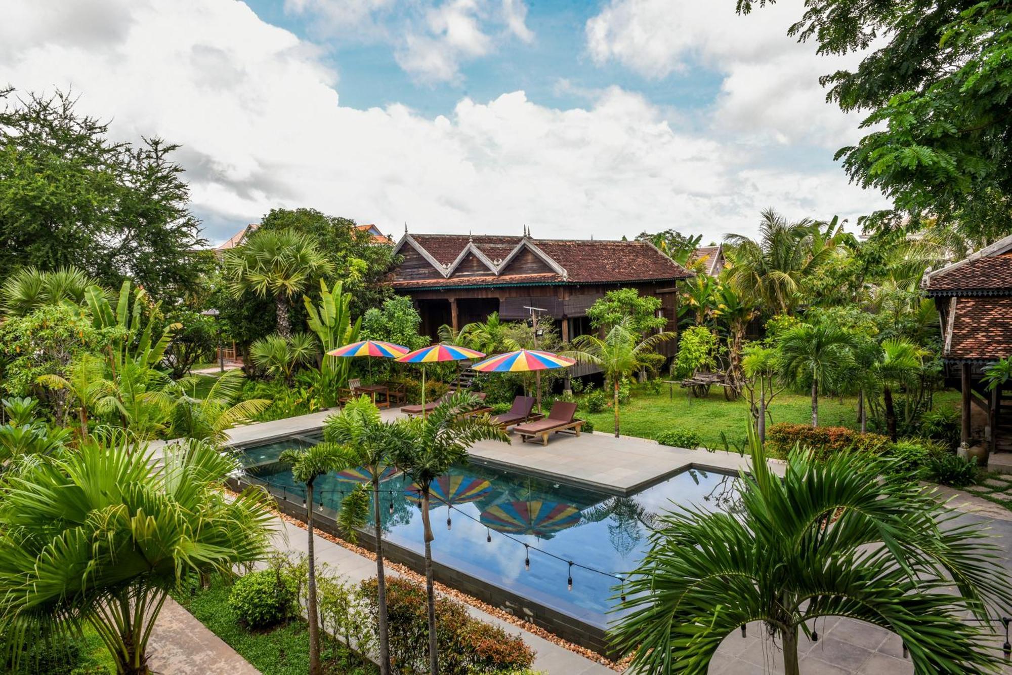 Phum Khmer Lodge - Village Cambodian Eco-Lodge Siem Reap Eksteriør billede
