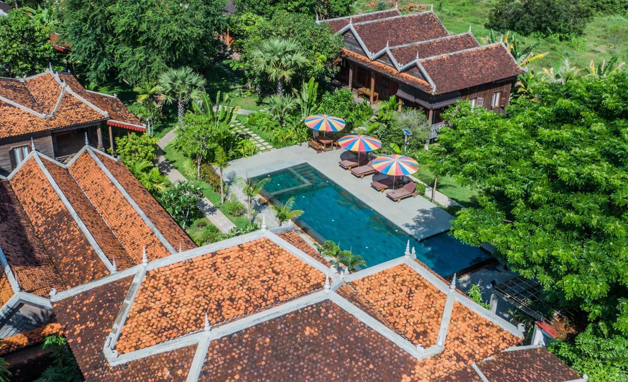 Phum Khmer Lodge - Village Cambodian Eco-Lodge Siem Reap Eksteriør billede