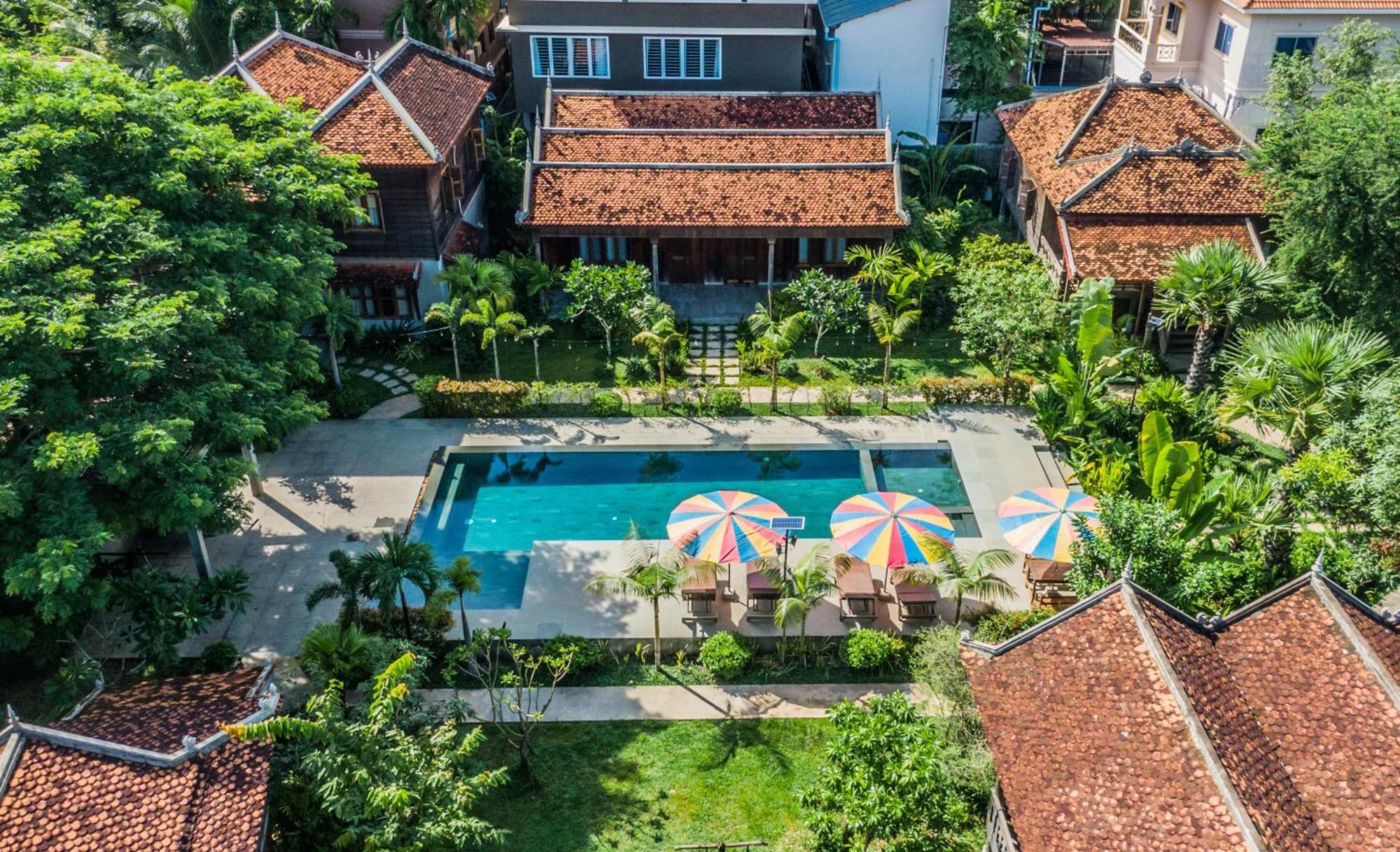 Phum Khmer Lodge - Village Cambodian Eco-Lodge Siem Reap Eksteriør billede