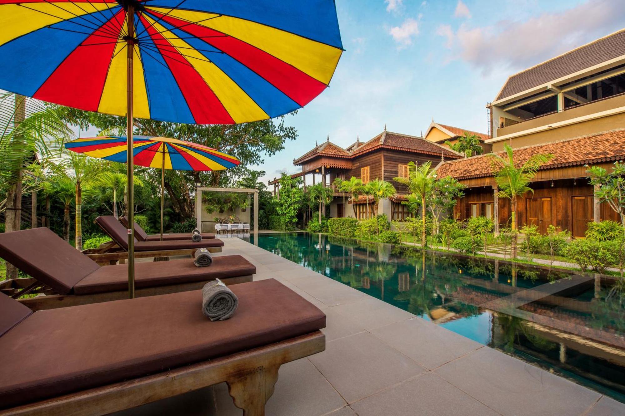 Phum Khmer Lodge - Village Cambodian Eco-Lodge Siem Reap Eksteriør billede